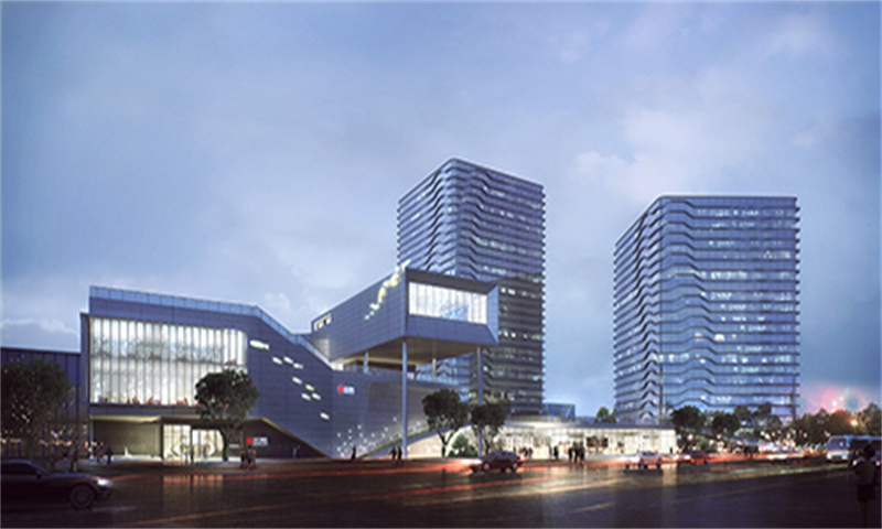 灵芝大厦建筑外观图