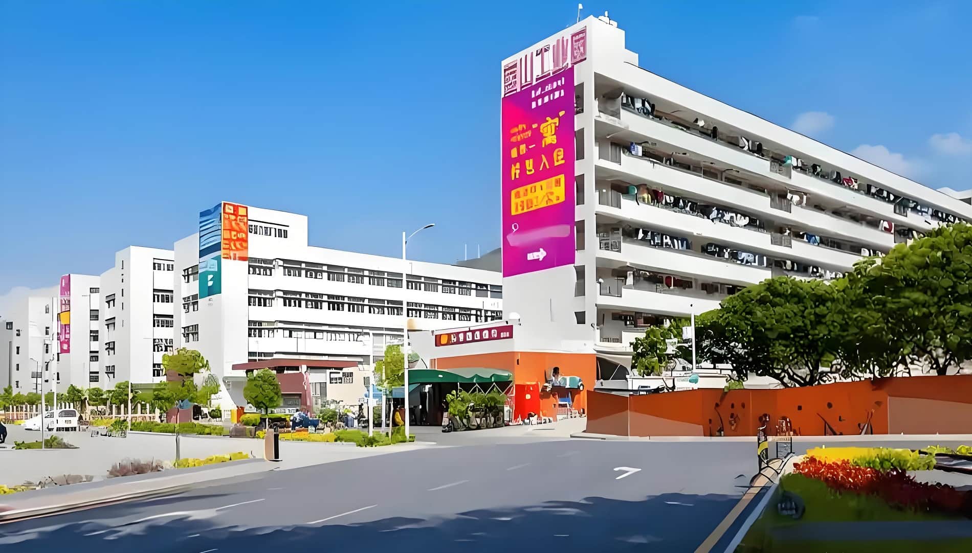 荔山工业园建筑外观图