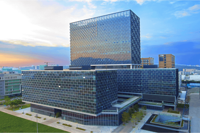 龙岗智慧家园建筑外观图