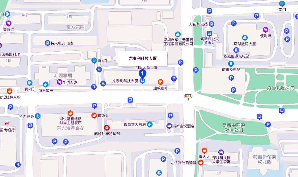 龙泰利科技大厦商业配套图片