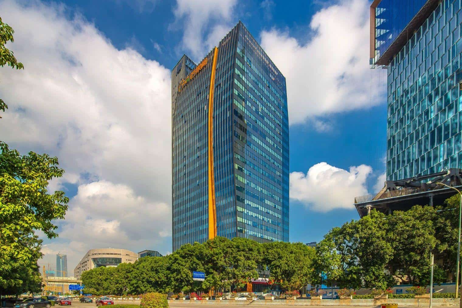 芒果网大厦建筑外观图