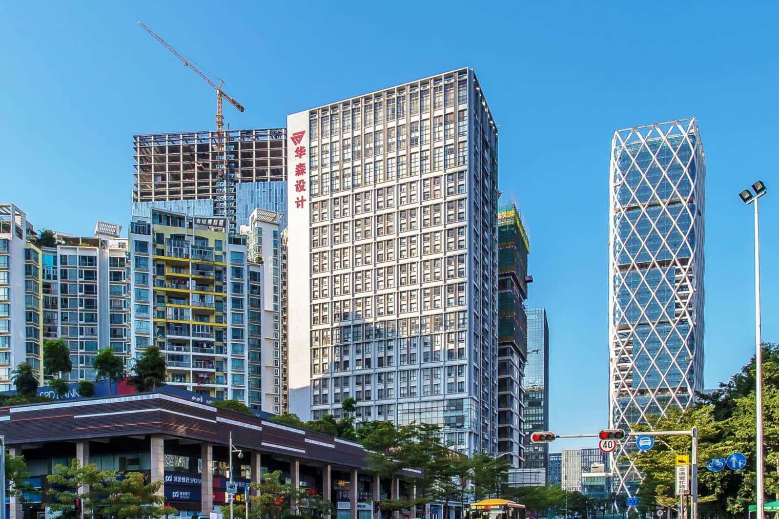 闽泰大厦建筑外观图