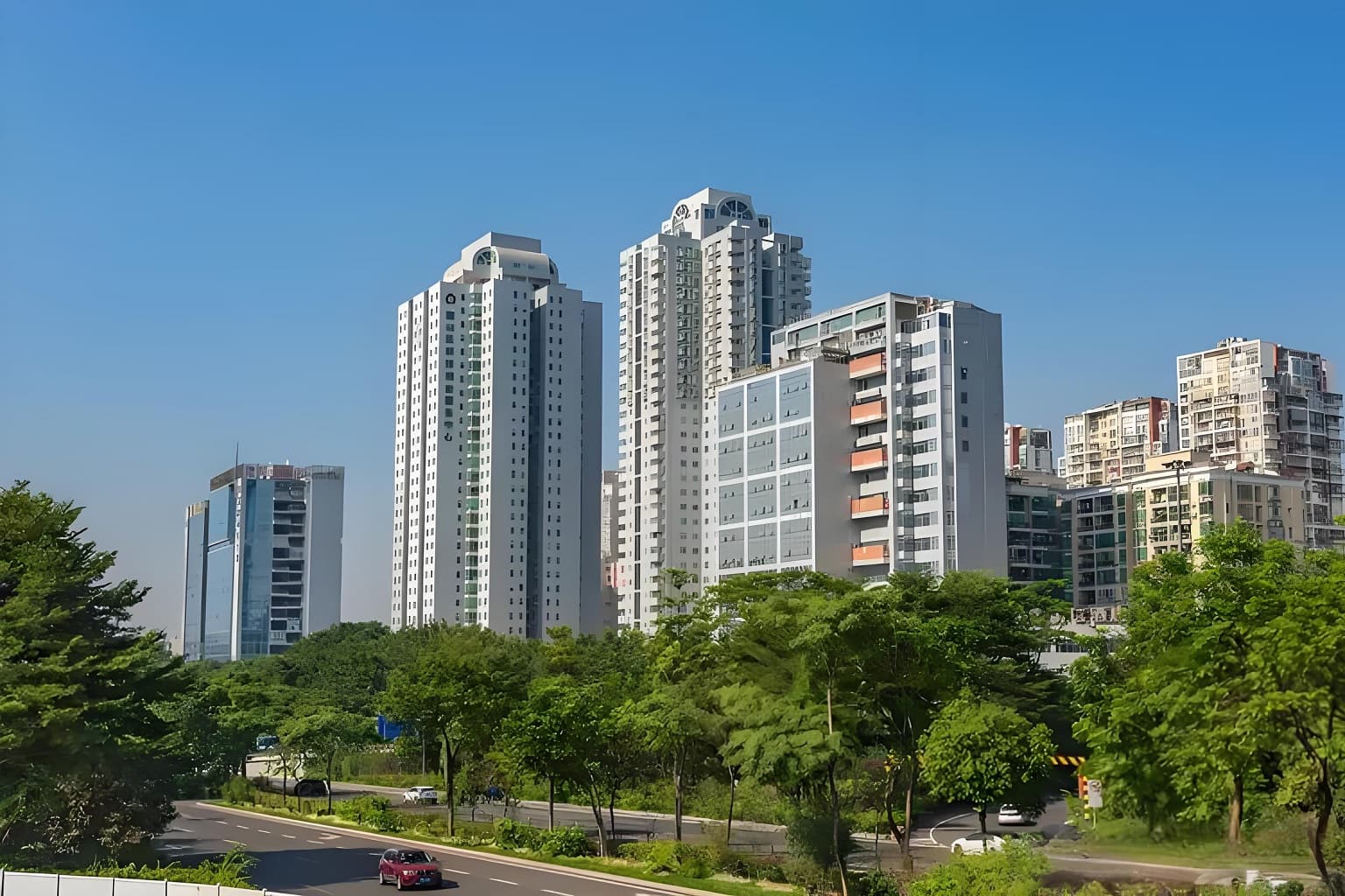 南山数字文化产业基地建筑外观图