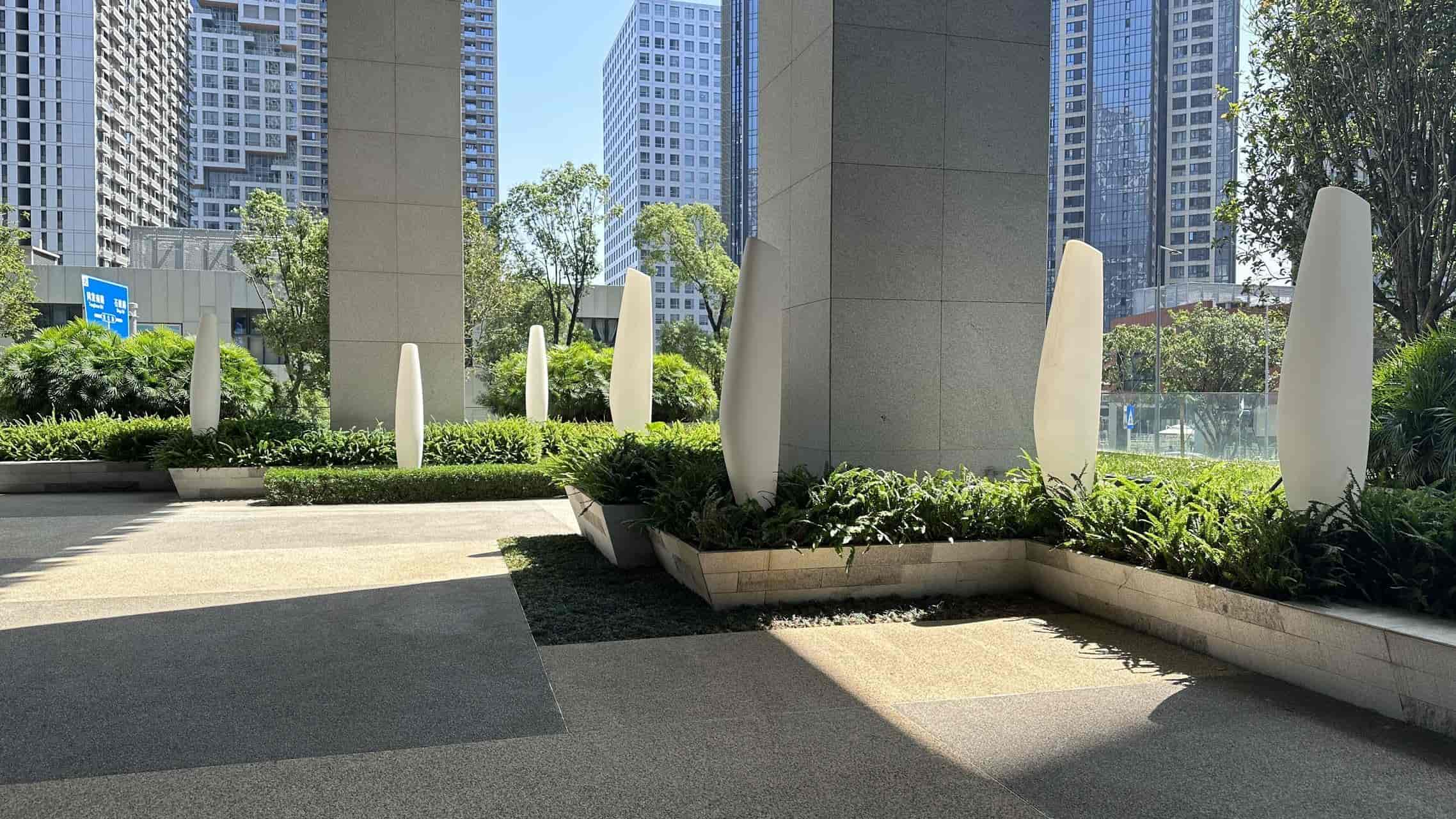 南山云科技大厦大堂实景图