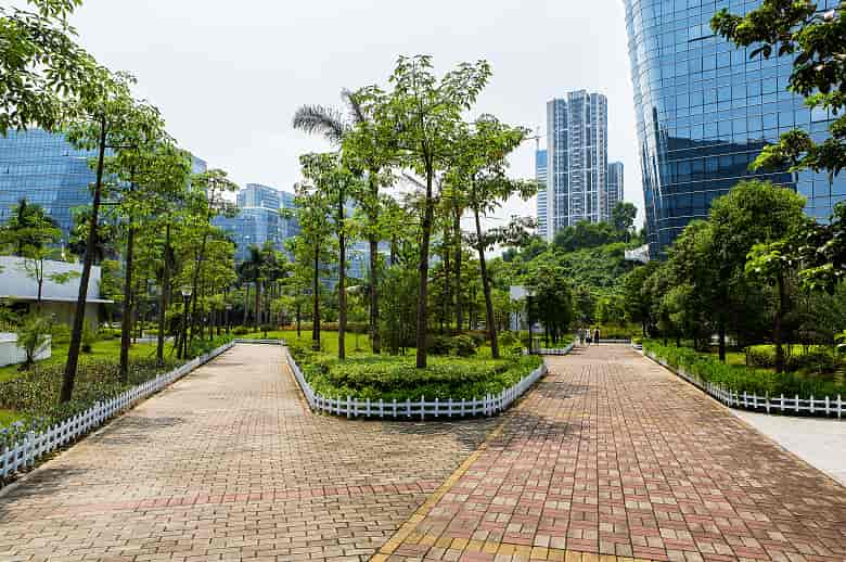 中粮大悦城大堂实景图