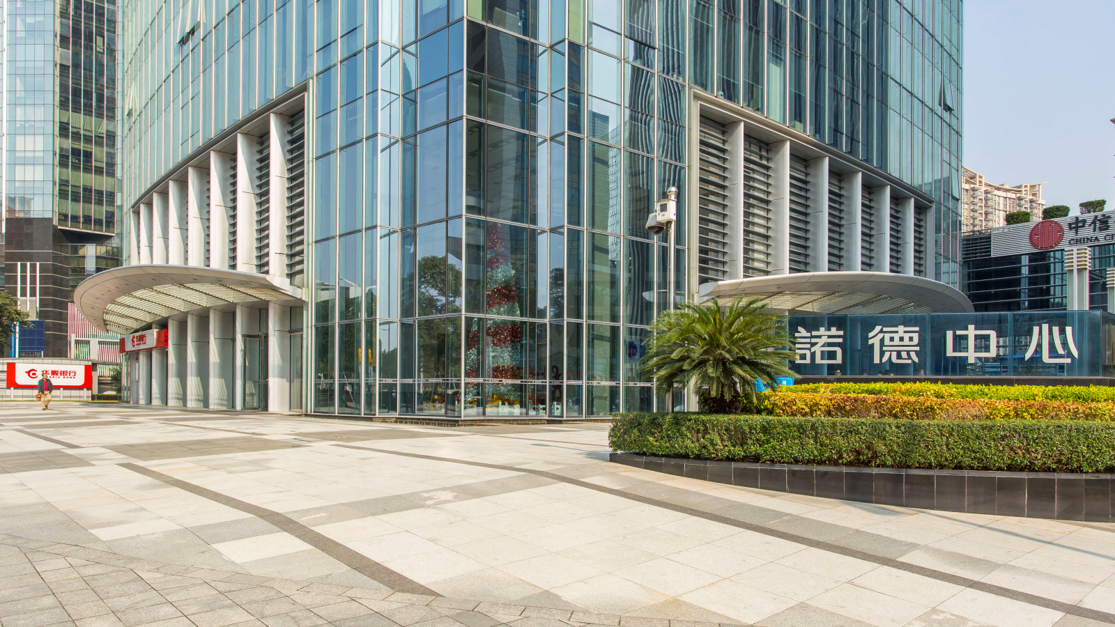 诺德金融中心大堂实景图