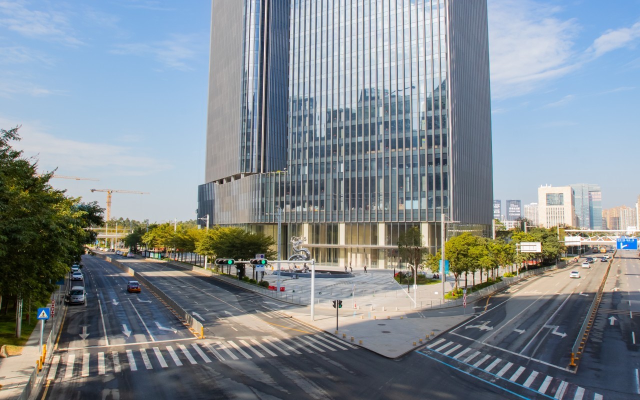 鹏鼎时代大厦大堂实景图