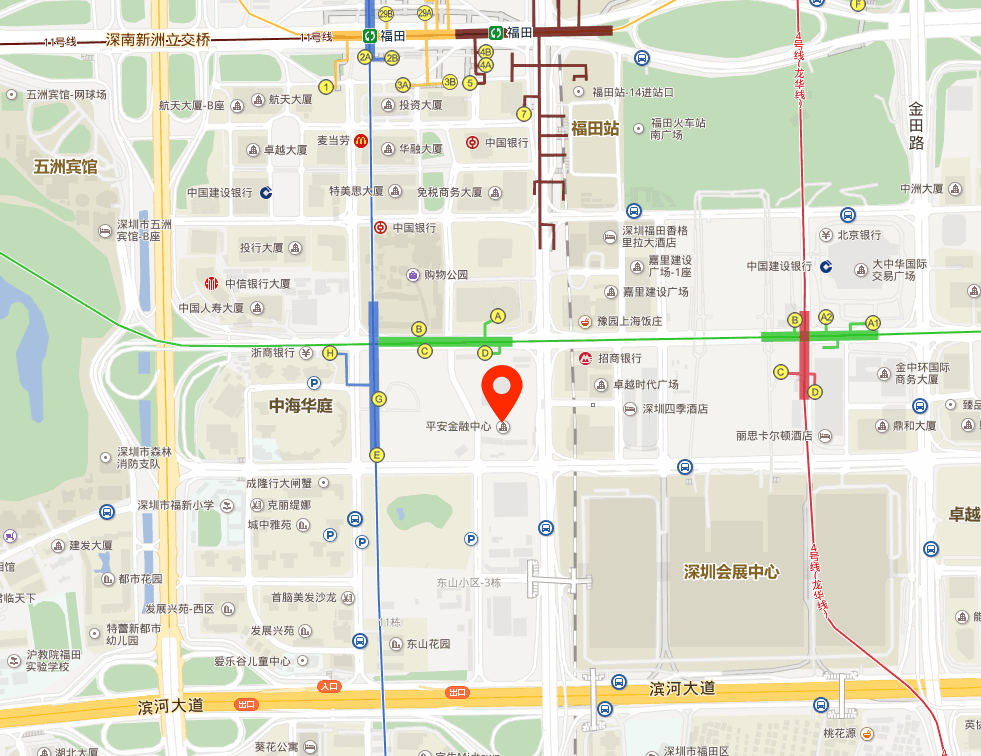平安金融中心商业配套图片