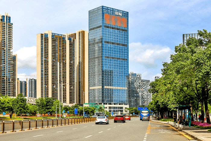 前海HOP国际建筑外观图