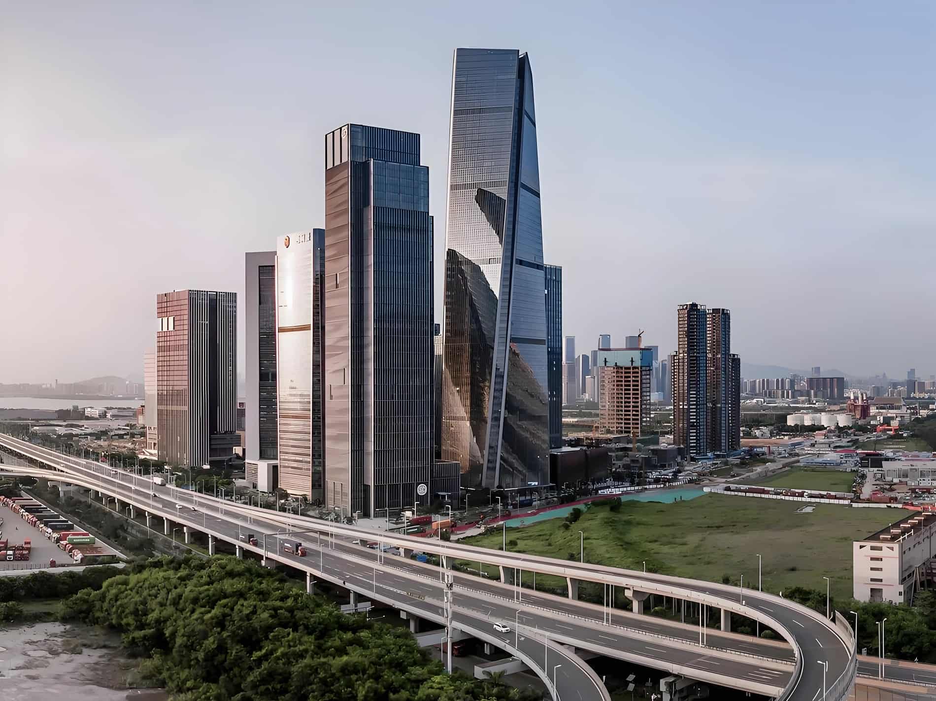 前海世茂大厦建筑外观图