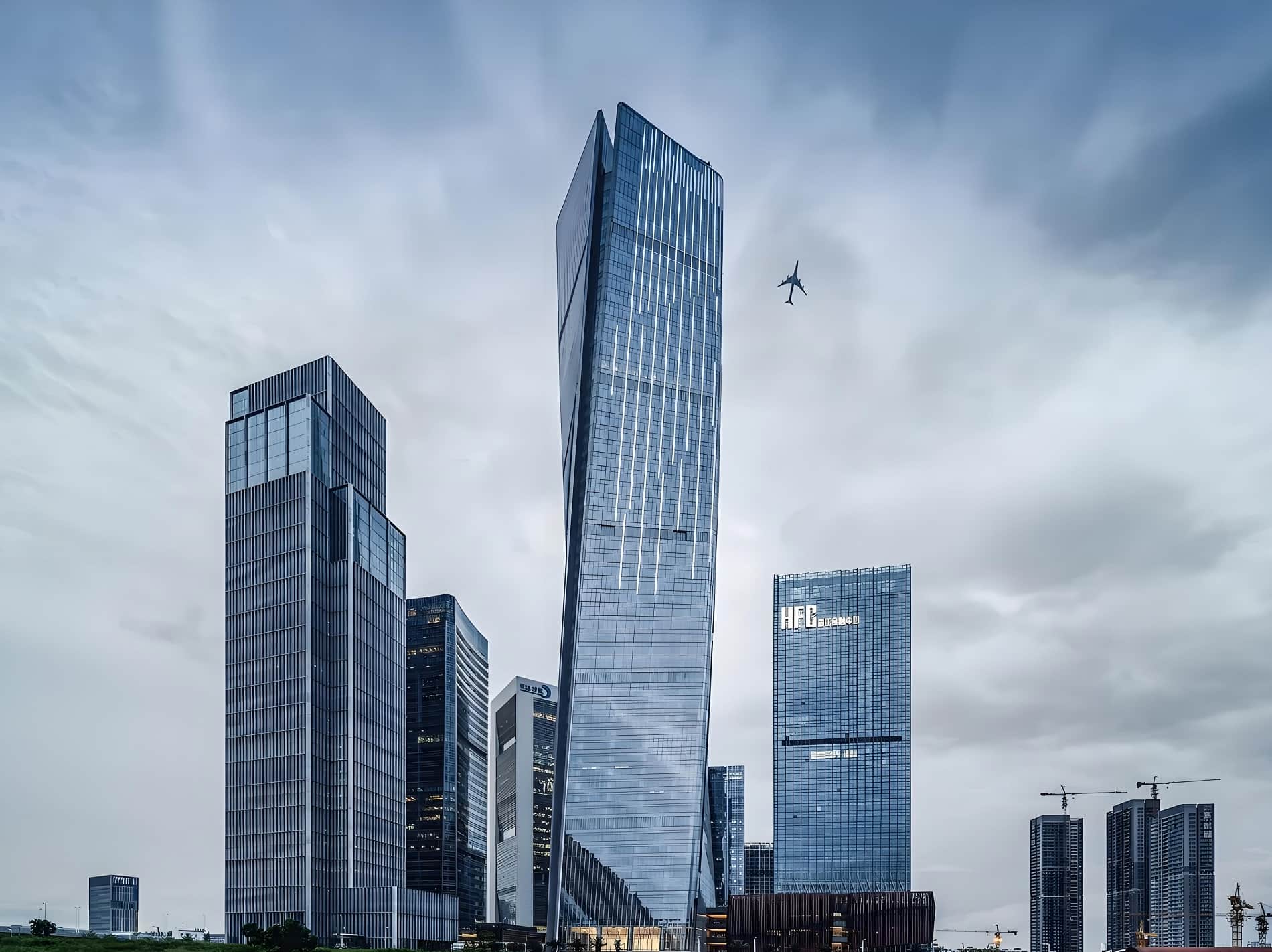 前海世茂大厦大堂实景图