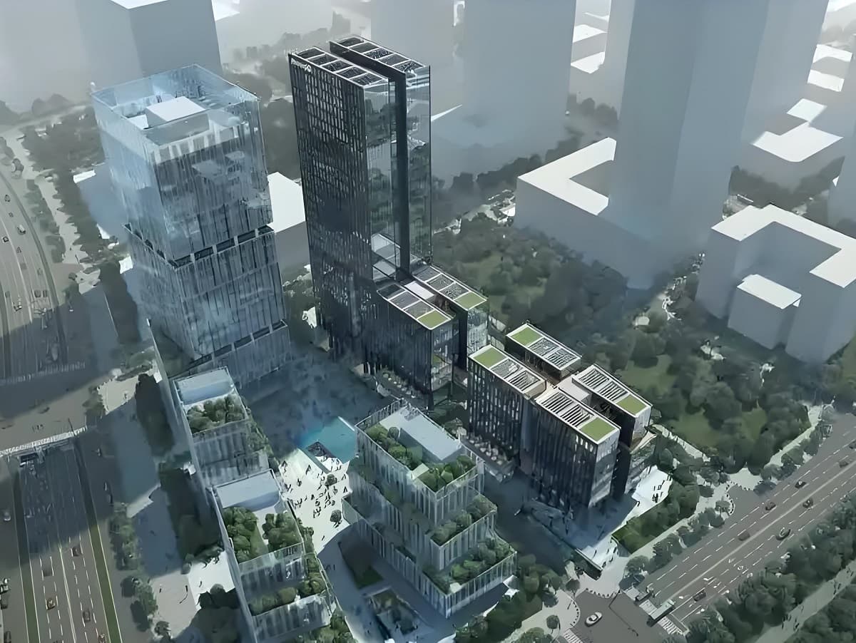 前海信义科技大厦建筑外观图