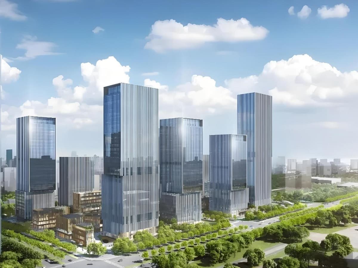 前海信义科技大厦办公区实景图