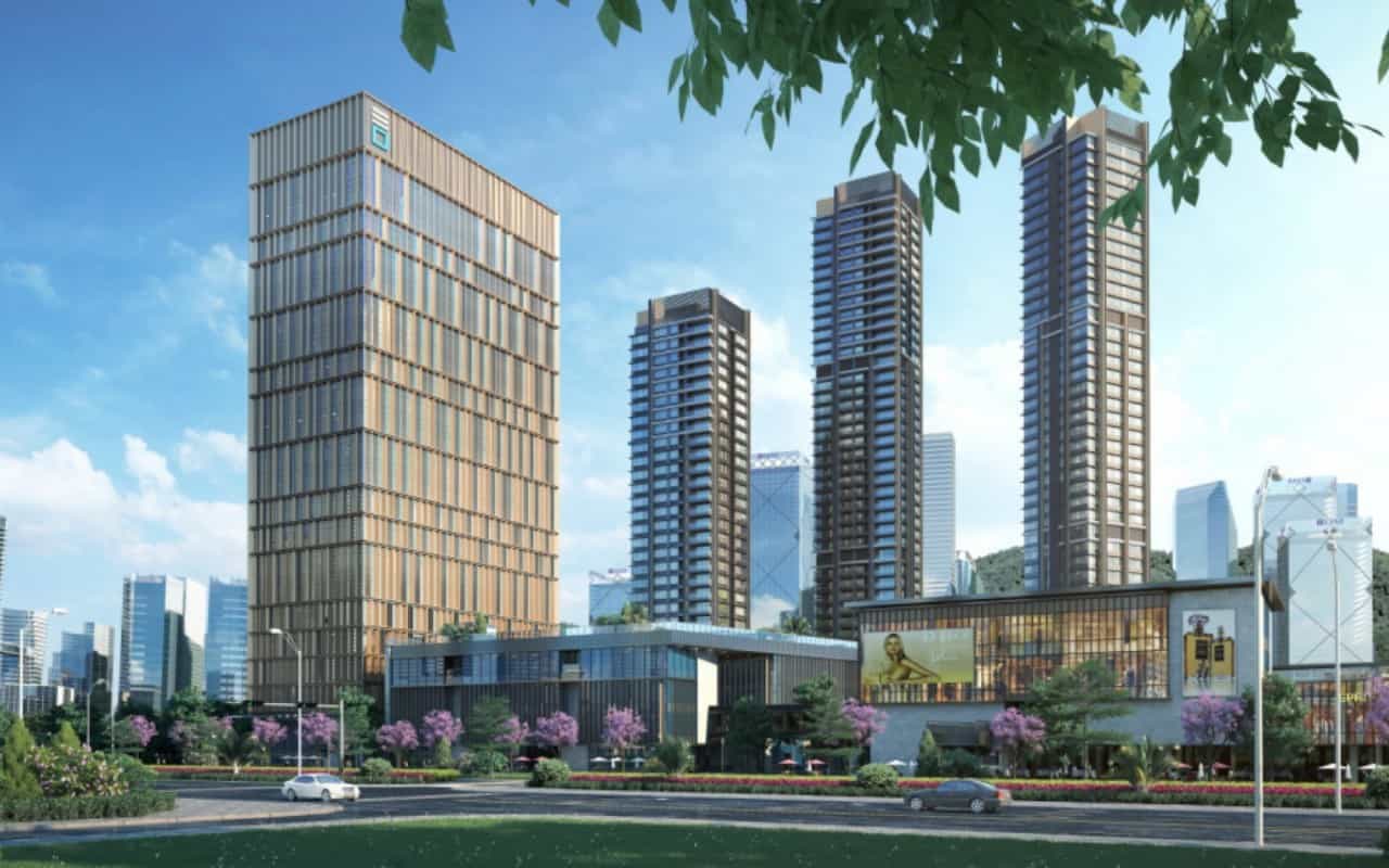 前海颐都大厦建筑外观图