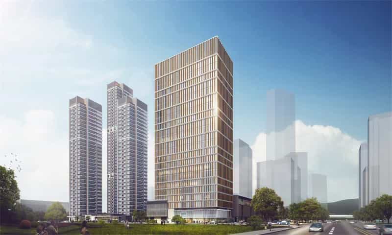 前海颐都大厦办公区实景图