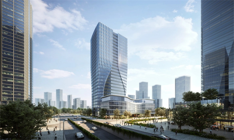 前海中冶科技大厦建筑外观图