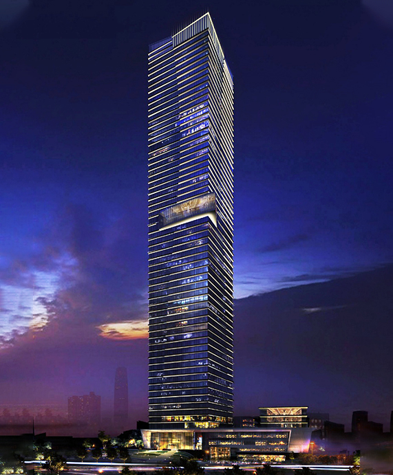 侨城一号建筑外观图
