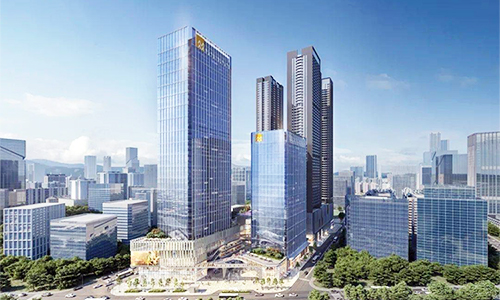 润弘大厦建筑外观图