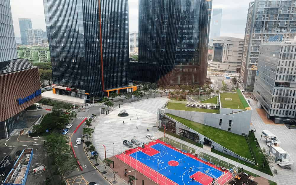 赛西科技大厦办公区实景图