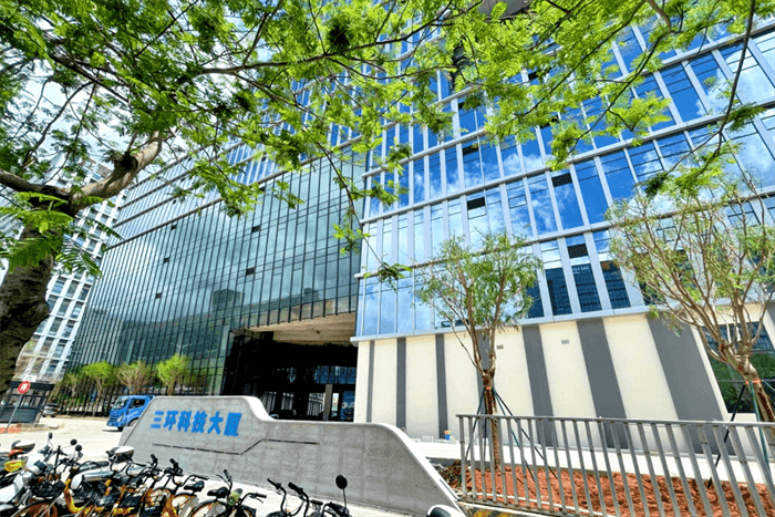 三环科技大厦办公区实景图