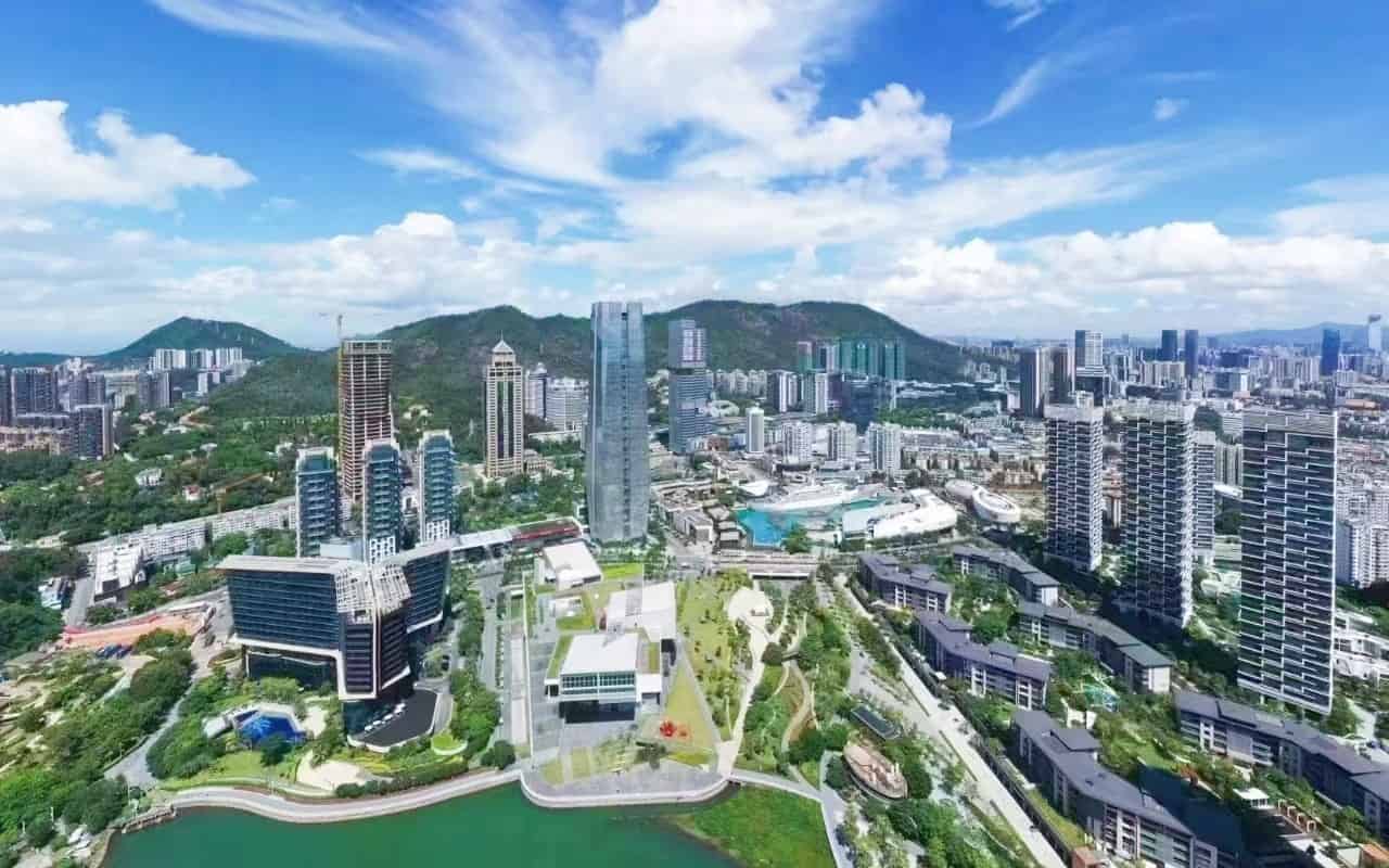 蛇口金融中心大厦办公区实景图