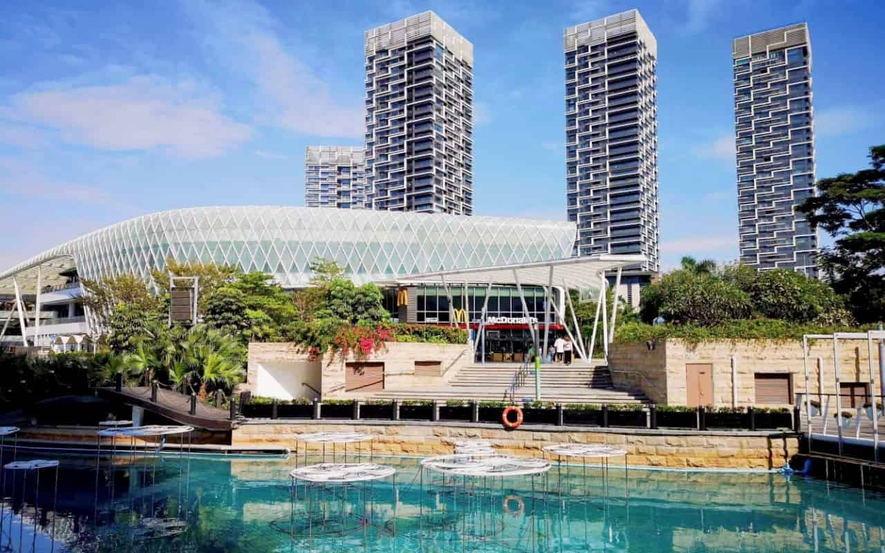 蛇口金融中心大厦园区环境图