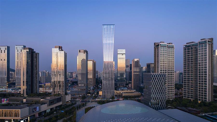 深创投广场建筑外观图