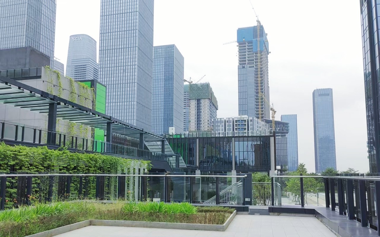 前海深港创新中心园区环境图