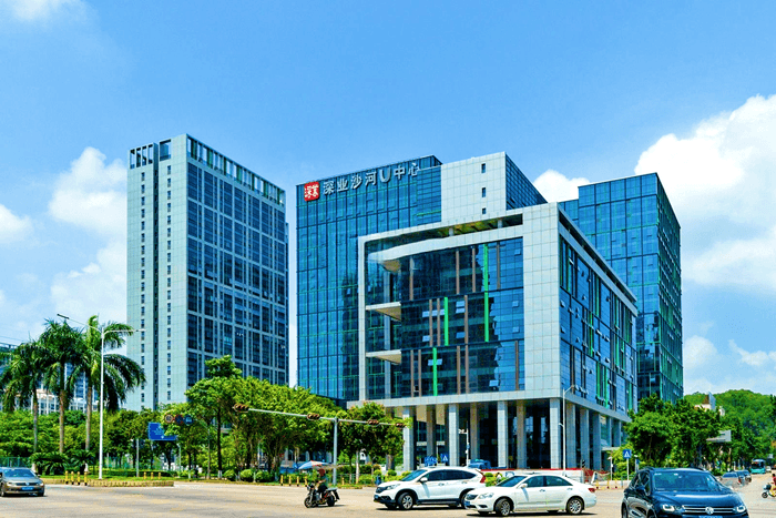 深业U中心建筑外观图