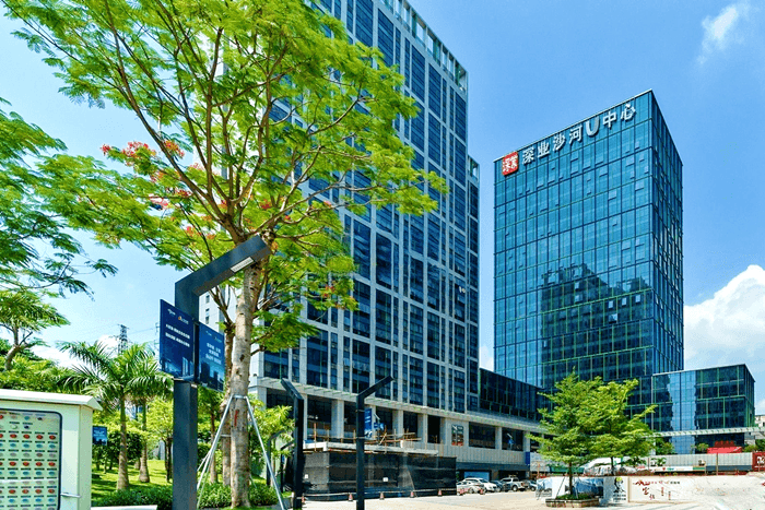 深业U中心大堂实景图