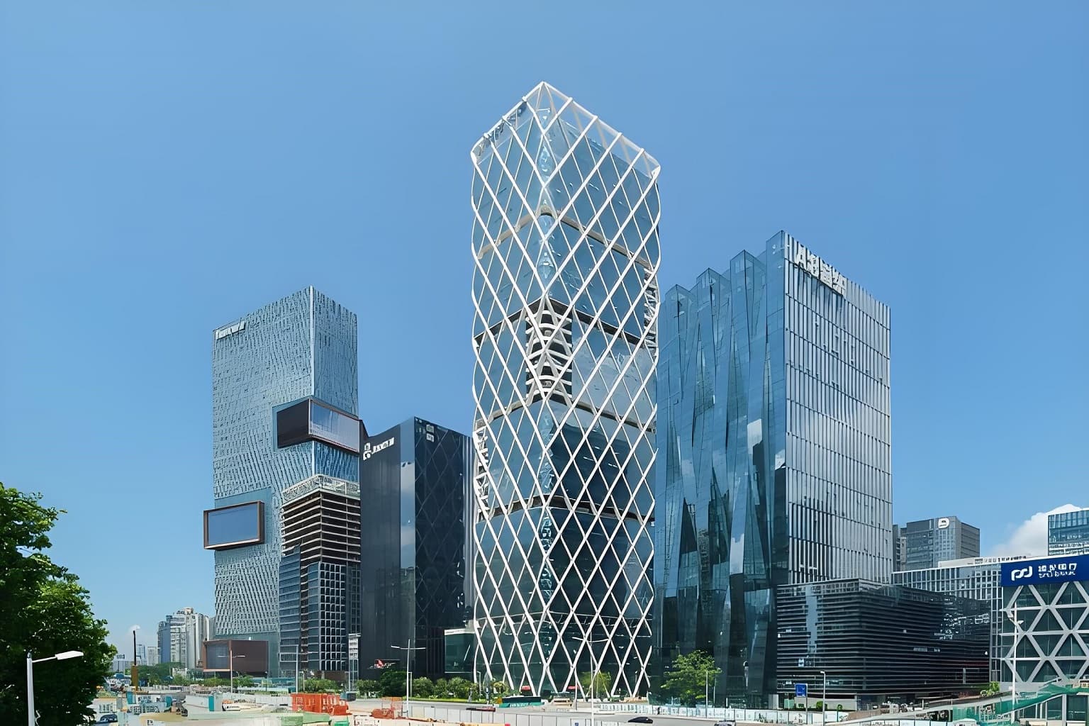 深圳创业投资大厦建筑外观图