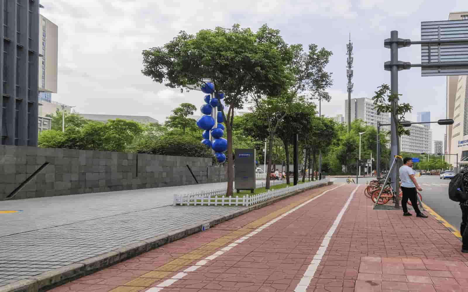 深圳市软件产业基地大堂实景图