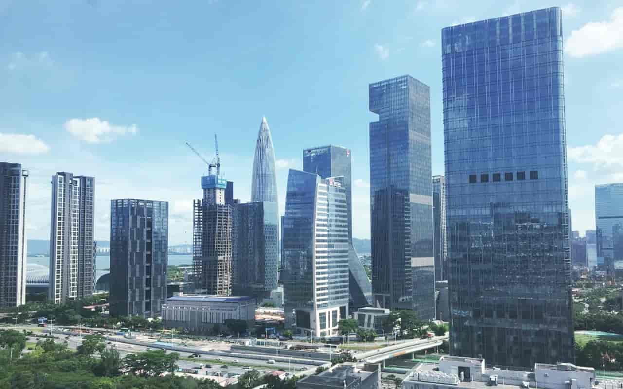 深圳市软件产业基地办公区实景图