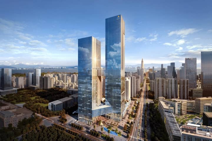深圳湾创新科技中心建筑外观图