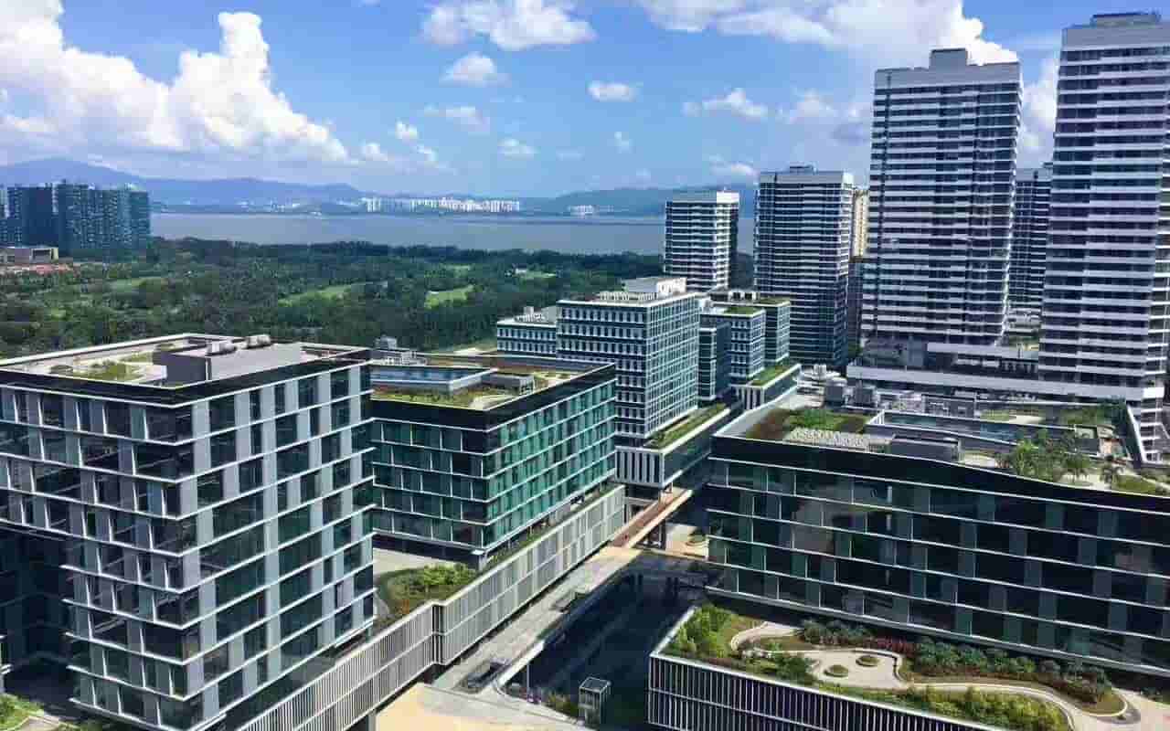 深圳湾科技生态园建筑外观图