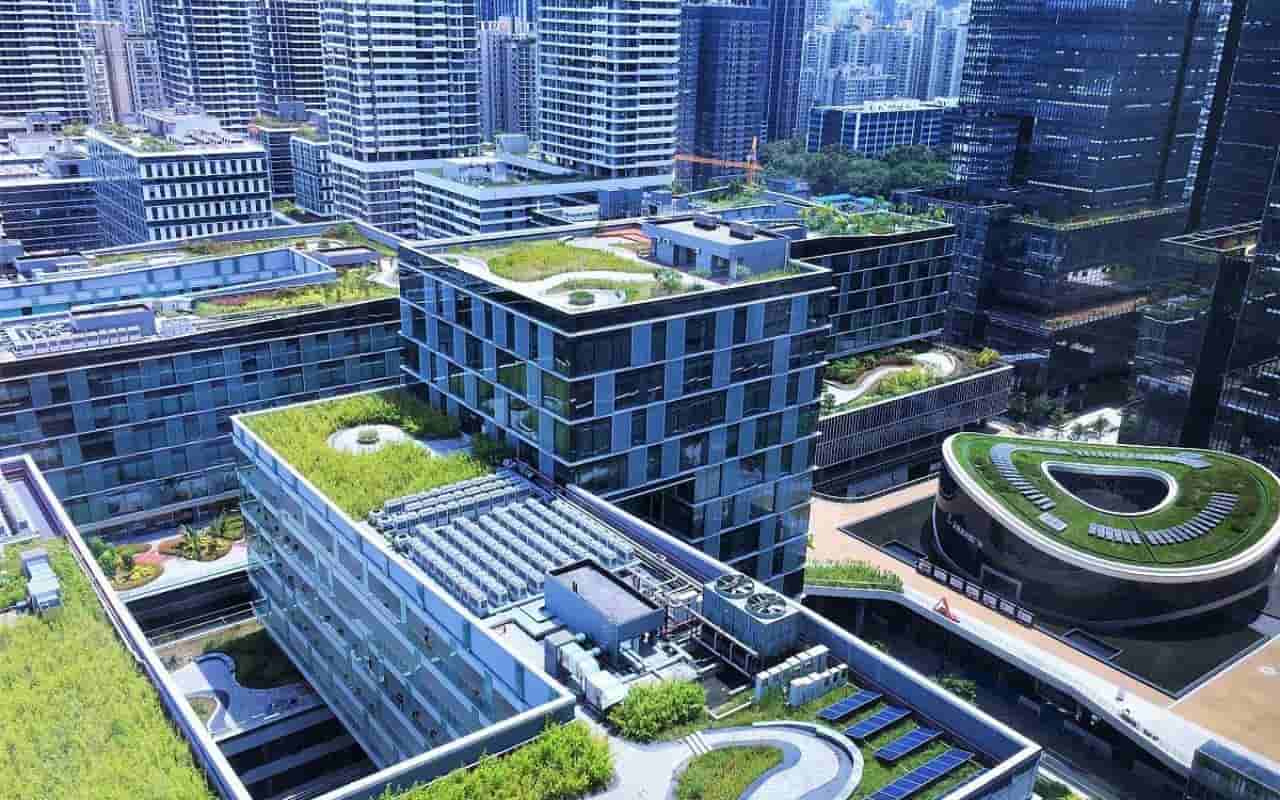 深圳湾科技生态园办公区实景图