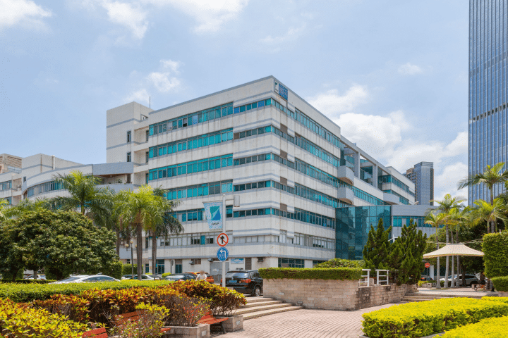 深圳虚拟大学园大堂实景图