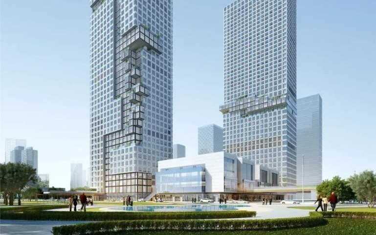 神州数码国际创新中心大堂实景图