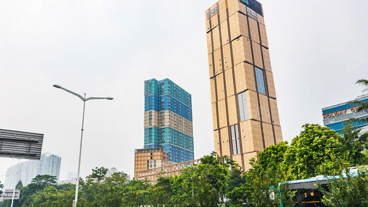 沙河世纪假日广场办公区实景图