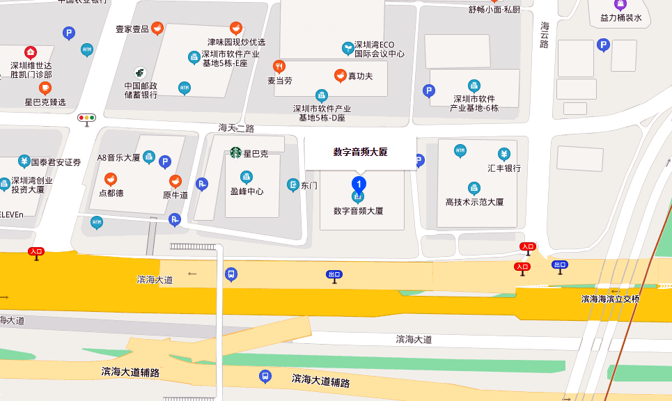 数字音频大厦商业配套图片