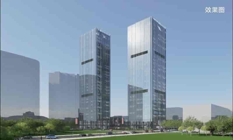 松茂德海大厦建筑外观图