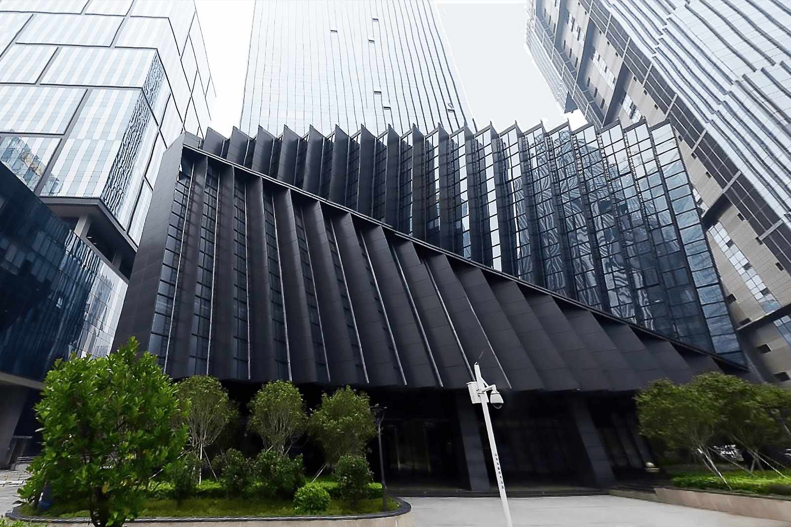 松日发展大厦建筑外观图