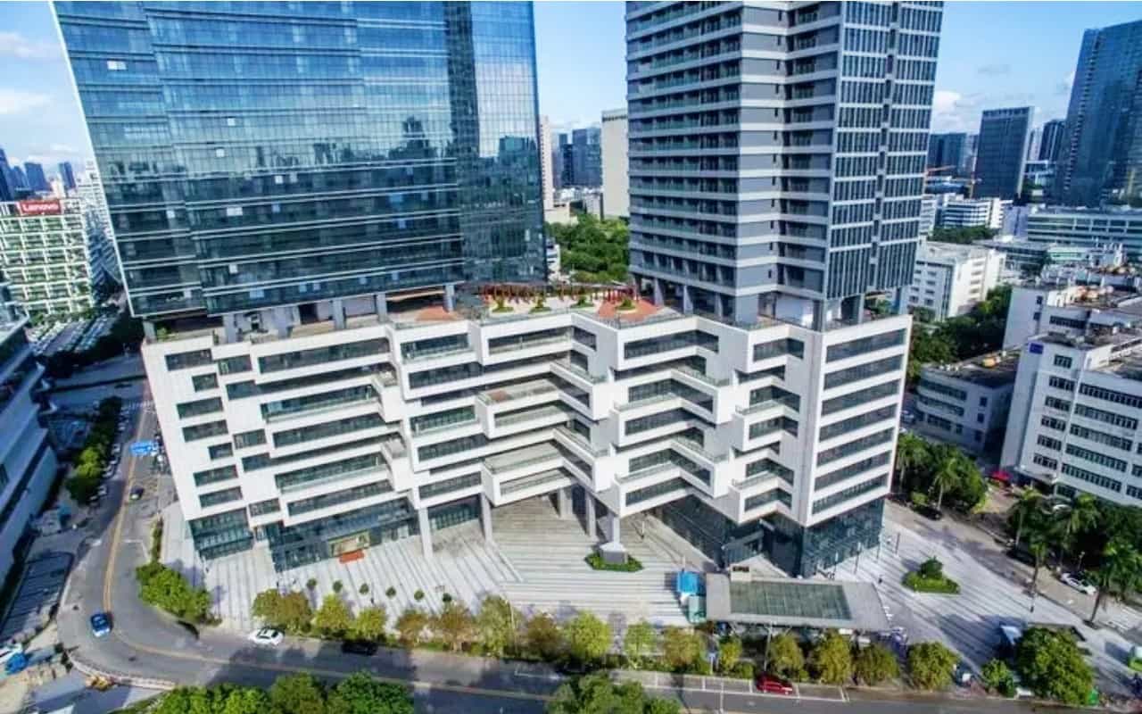 深投控创智天地大厦园区环境图