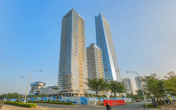 深圳湾1号建筑外观图