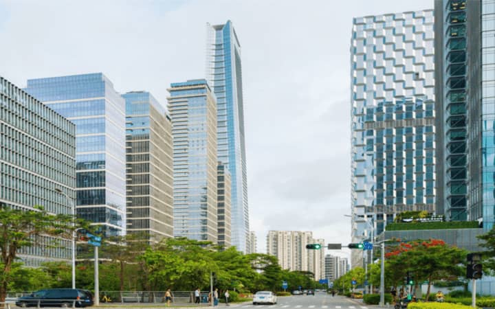 深圳湾1号大堂实景图