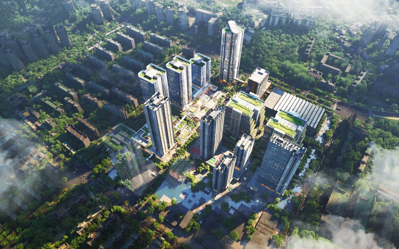 雪花科创城大堂实景图