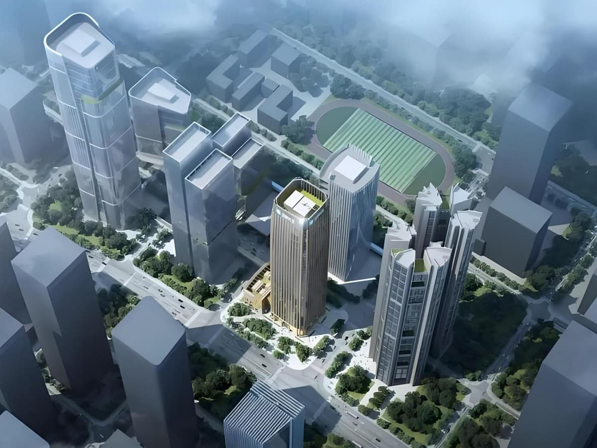 前海太平金融大厦大堂实景图