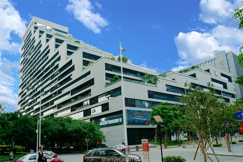 深业泰然大厦建筑外观图
