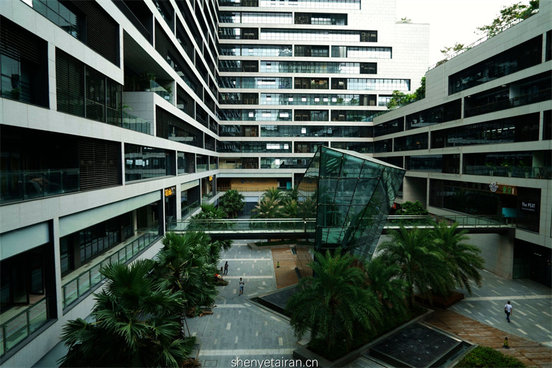 深业泰然大厦办公区实景图