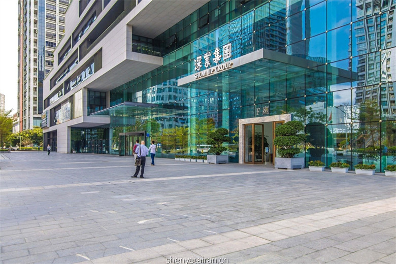 深业泰然大厦园区环境图